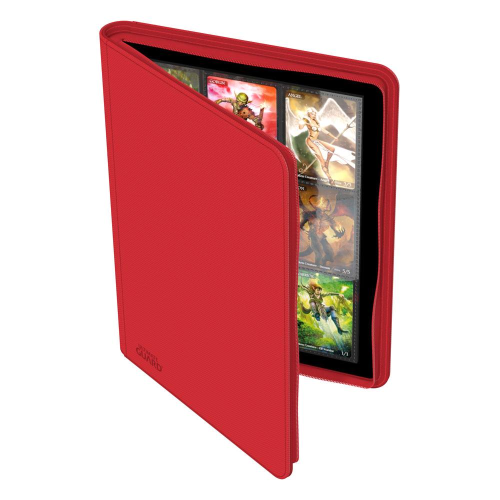 Ultimate Guard Zipfolio 360 18 -Pocket Xenoskin - Red