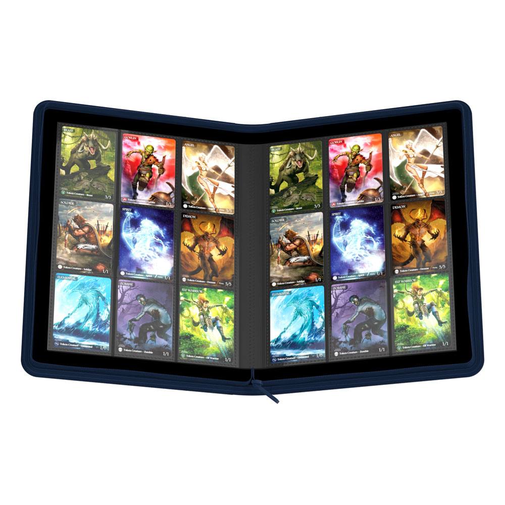Ultimate Guard Zipfolio 360 18 -Pocket Xenoskin - Blue