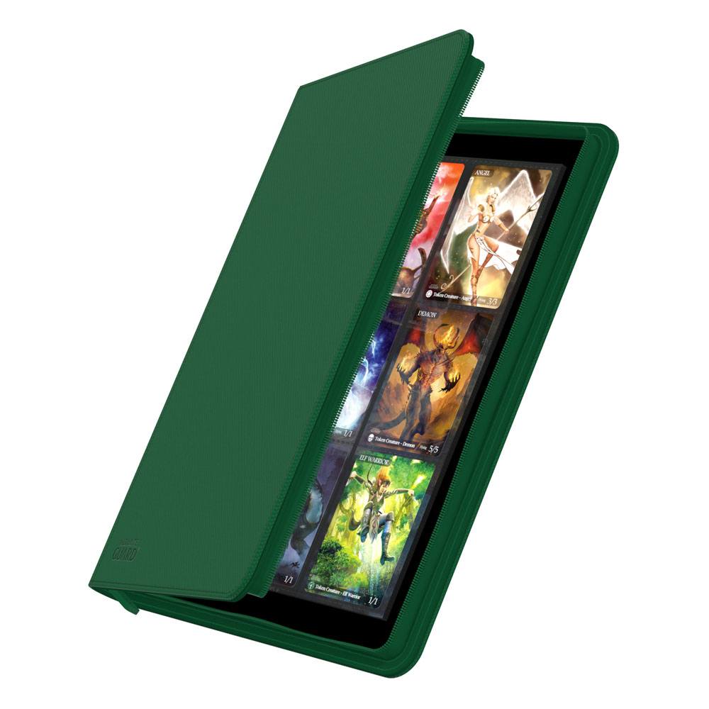 Ultimate Guard Zipfolio 360 18 -Pocket Xenoskin - Green