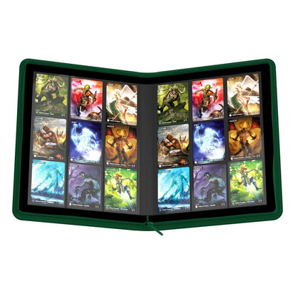 Ultimate Guard Zipfolio 360 18 -Pocket Xenoskin - Green