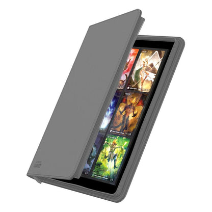Ultimate Guard Zipfolio 360 18 -Pocket Xenoskin - Gray
