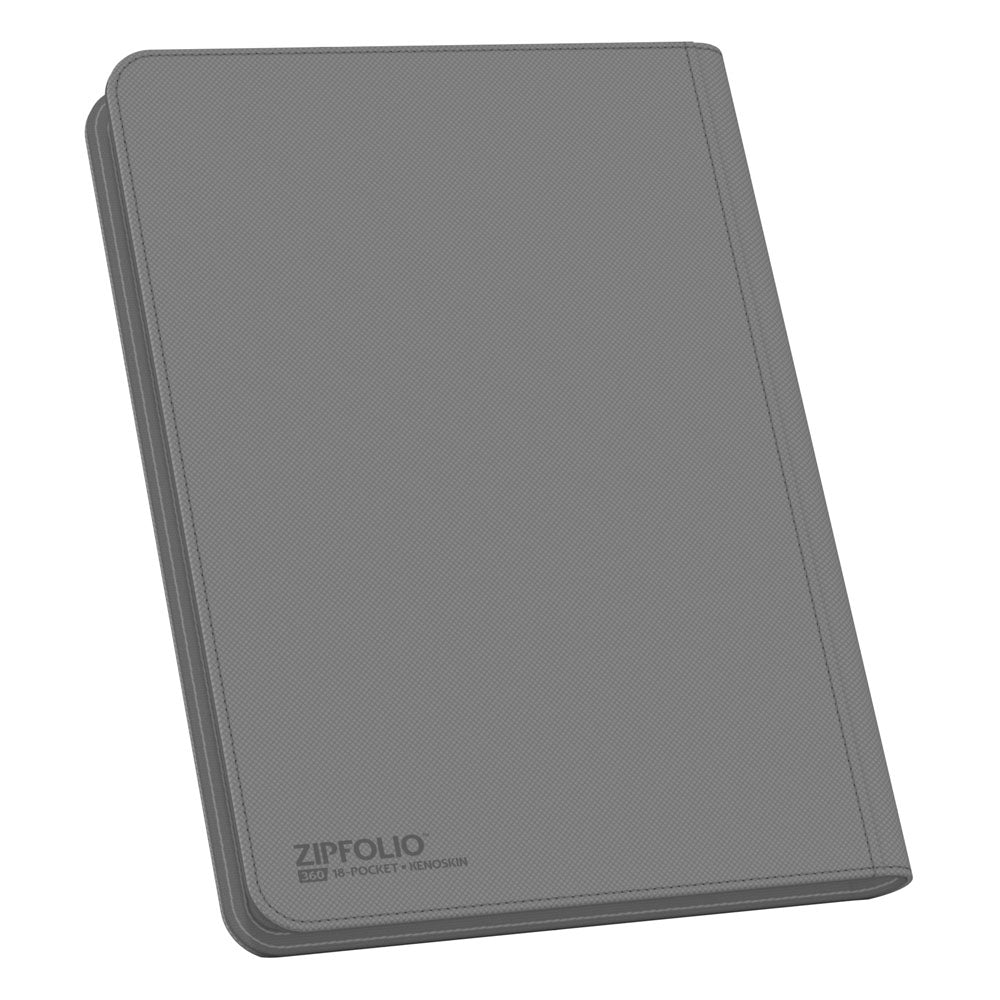 Ultimate Guard Zipfolio 360 18 -Pocket Xenoskin - Gray