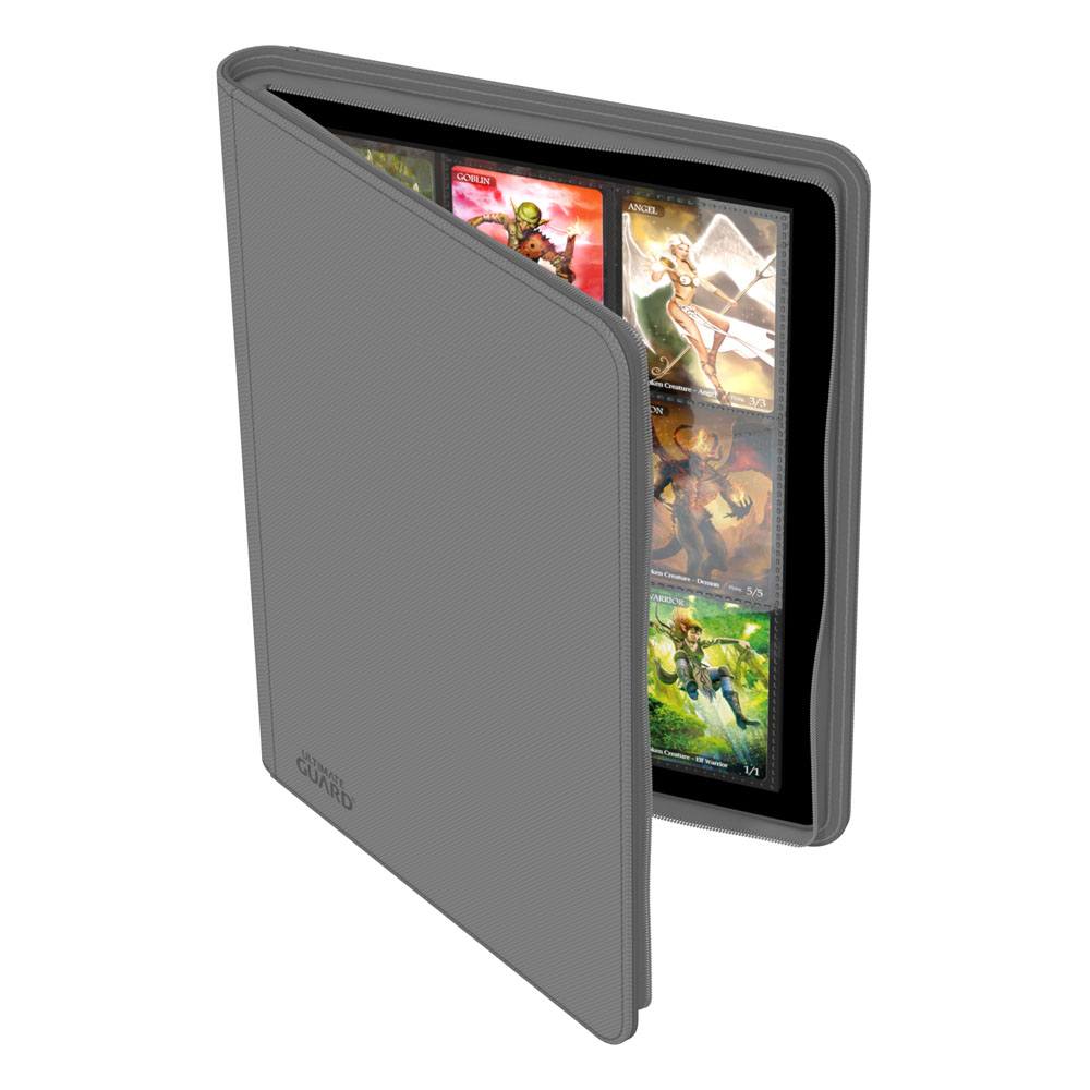 Ultimate Guard Zipfolio 360 18 -Pocket Xenoskin - Gray