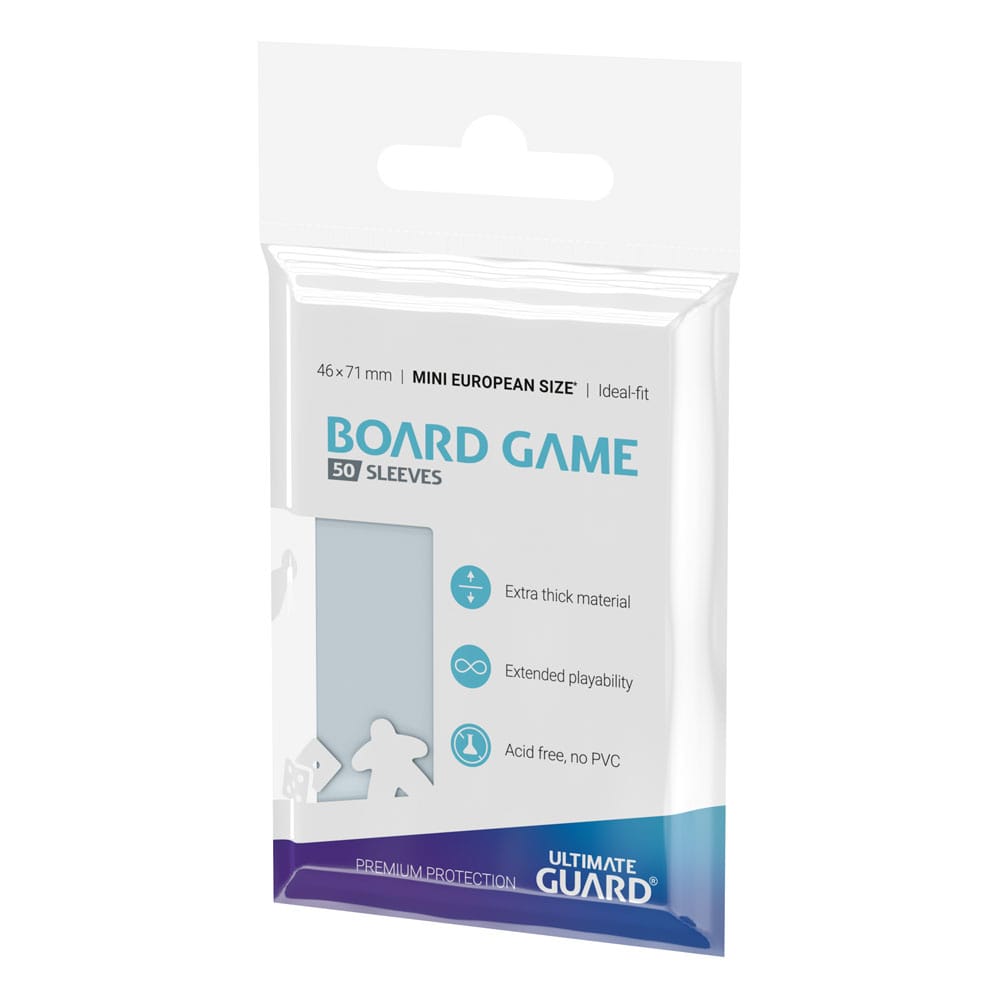 Ultimate Guard Board Game Sheeves (50) - Mini Europeaan