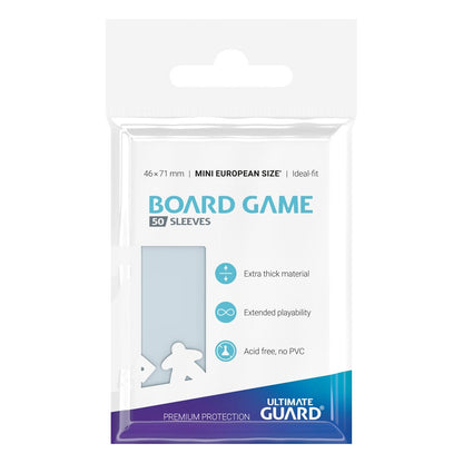 Ultimate Guard Board Game Sheeves (50) - Mini Europeaan