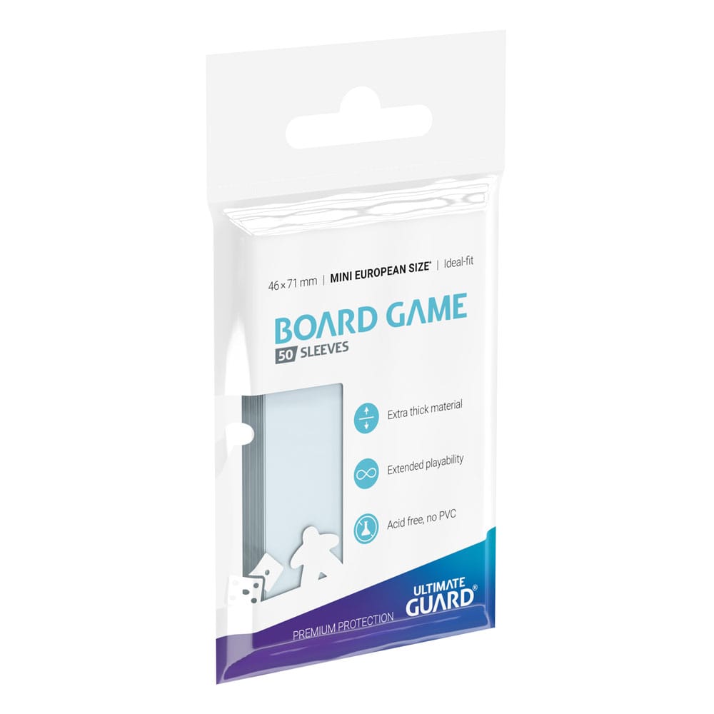Ultimate Guard Board Game Sheeves (50) - Mini Europeaan
