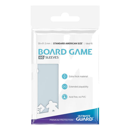 Ultimate Guard Board Game Sheeves (60) - Standard American