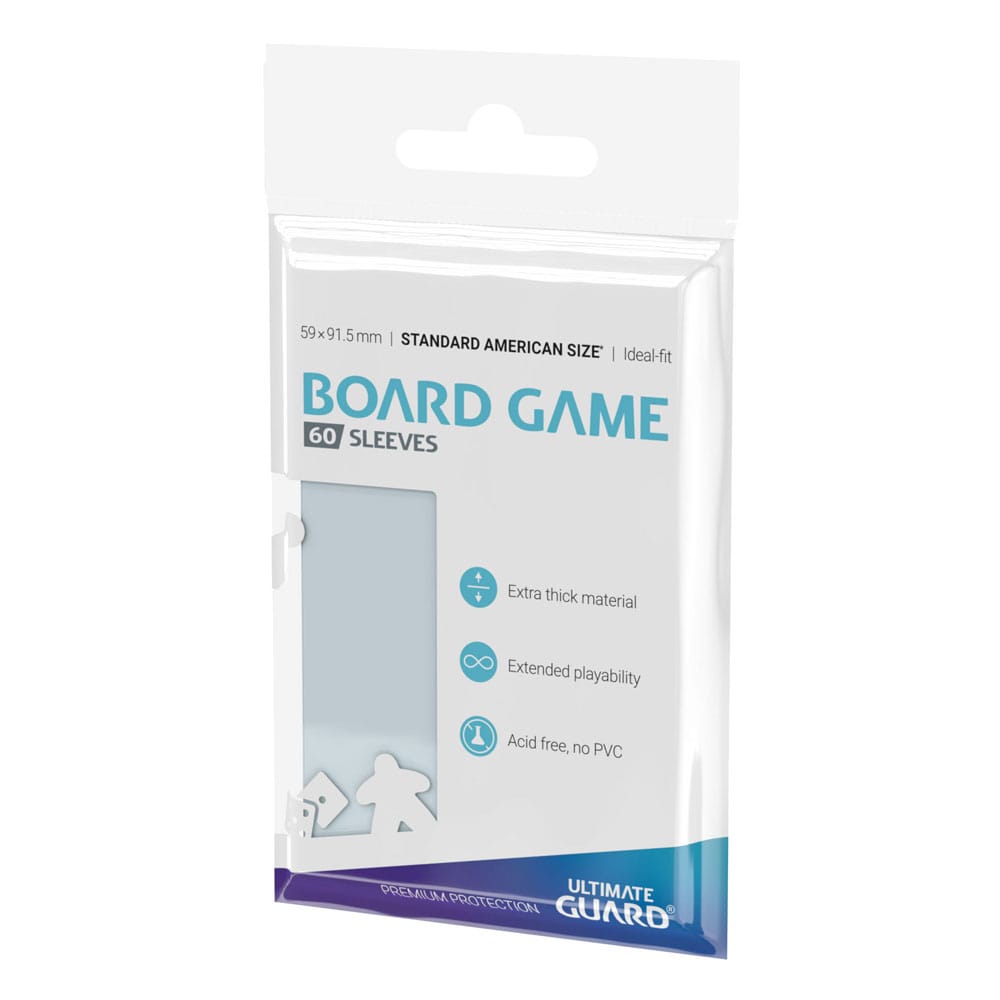 Ultimate Guard Board Game Sheeves (60) - Standard American