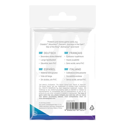 Ultimate Guard Board Game Sheeves (60) - Standard American