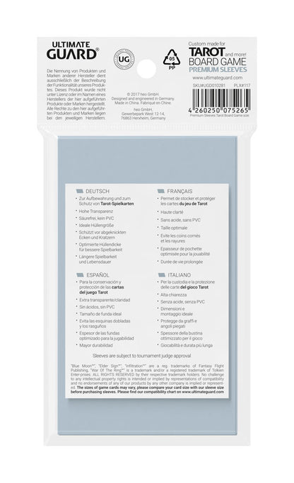 Ultimate Guard Board Game Sheeves (50) - Tarot