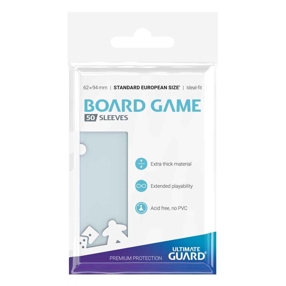 Ultimate Guard Board Game Sheeves (50) - Standaard Europees