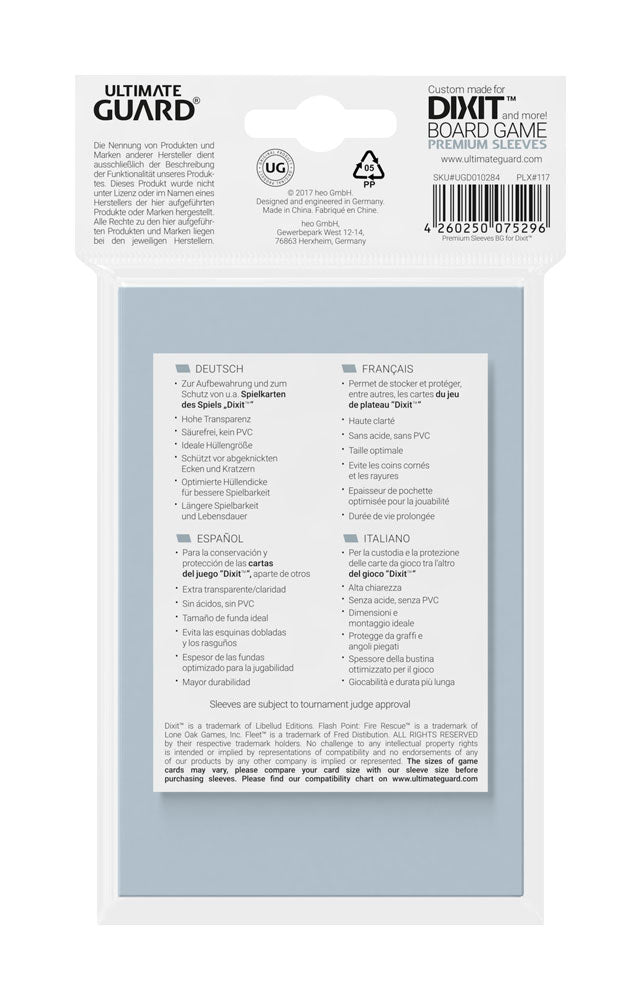 Ultimate Guard Board Game Sheeves (90) - Dixit ™ en meer