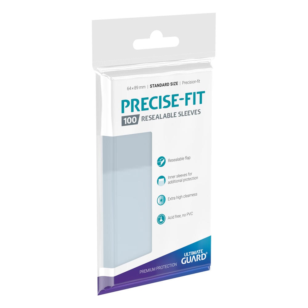 Ultimate Guard Precuse -Fit Sheeves Standard Grootte (100) - Hersluitbaar