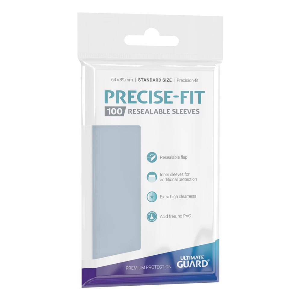 Ultimate Guard Precuse -Fit Sheeves Standard Grootte (100) - Hersluitbaar