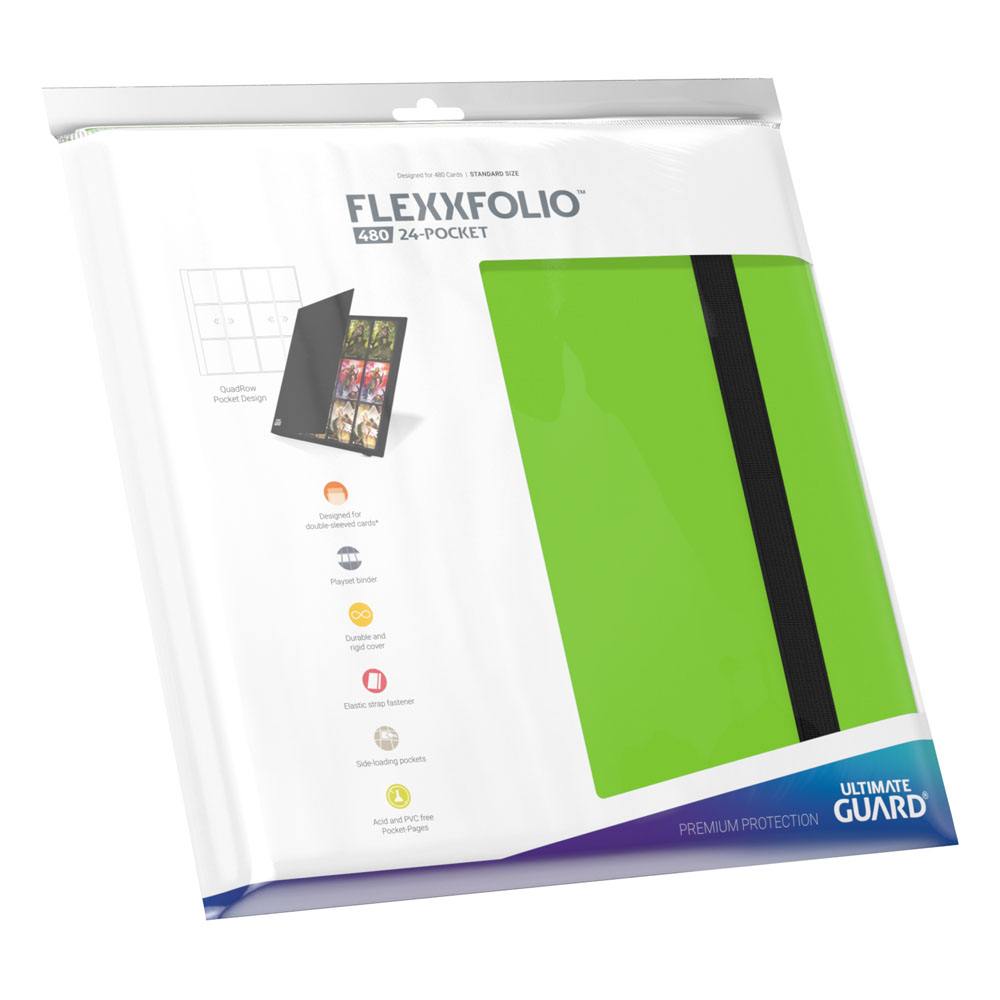 Ultimate Guard Flexxfolio 480 24 -Pocket - Light Green