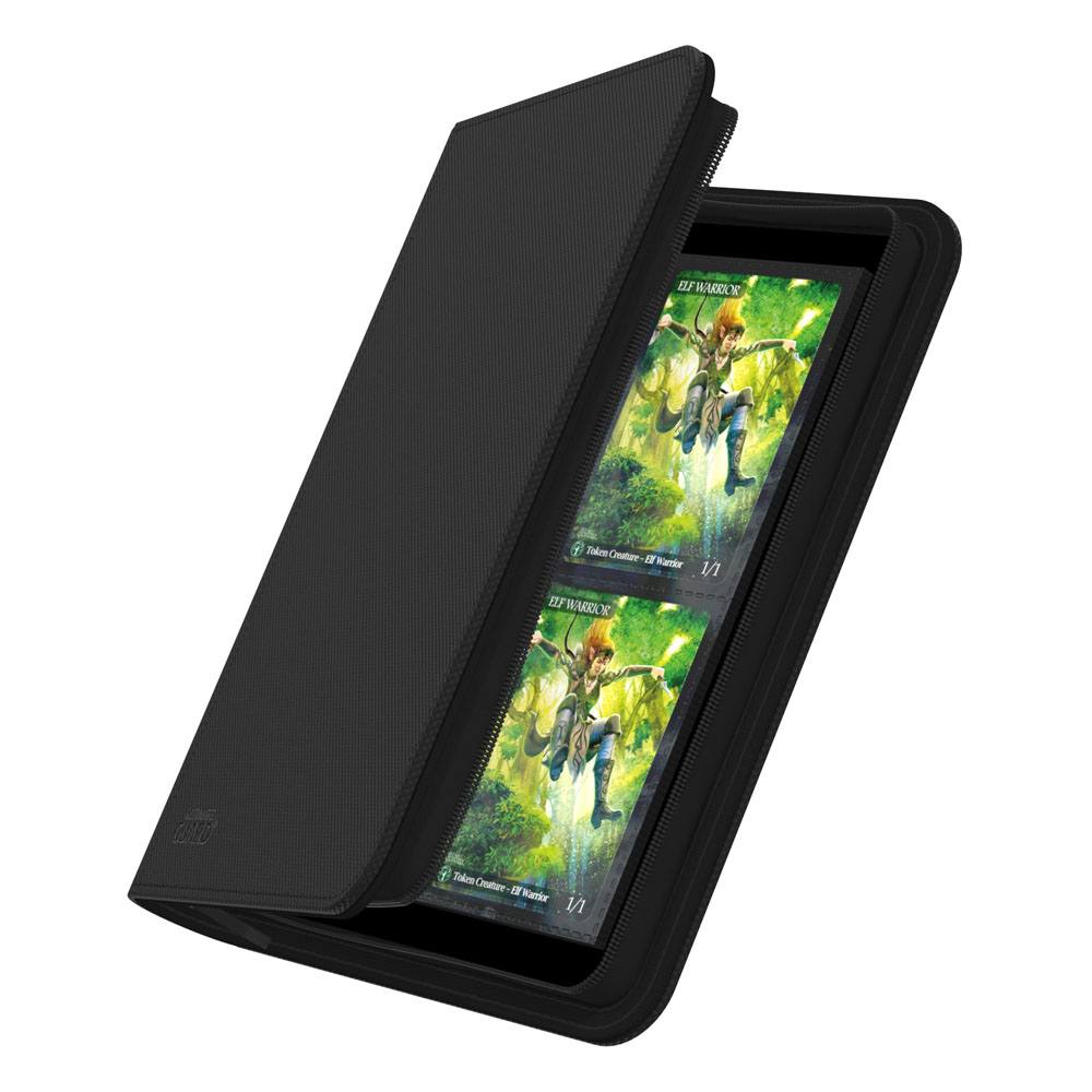 Ultimate Guard Zipfolio 160 8 -Pocket Xenoskin - Black