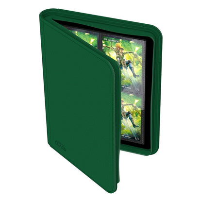 Ultimate Guard Zipfolio 160 8 -Pocket Xenoskin - Green
