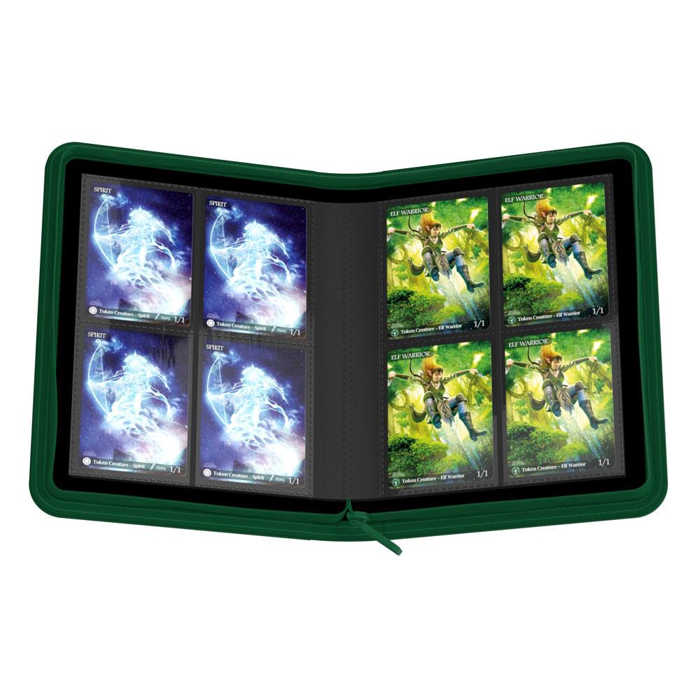 Ultimate Guard Zipfolio 160 8 -Pocket Xenoskin - Green