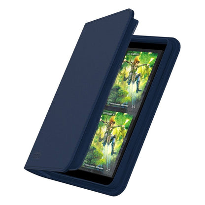 Ultimate Guard Zipfolio 160 8 -Pocket Xenoskin - Blue