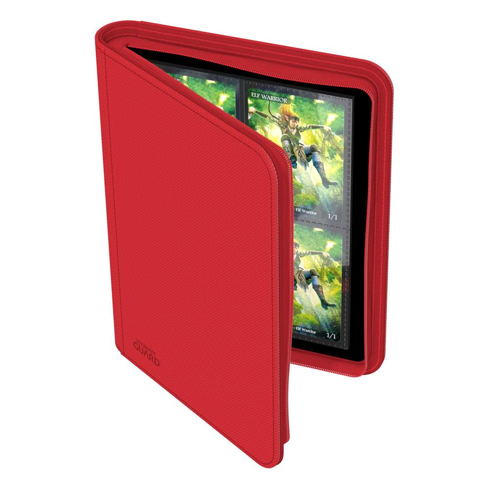 Ultimate Guard Zipfolio 160 8 -Pocket Xenoskin - Red