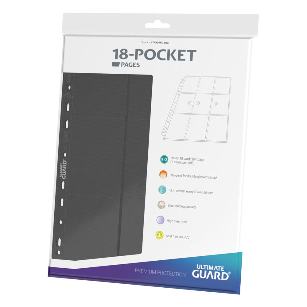 Ultimate Guard 18-Pocket Pages Side-loading (10)-Grijs