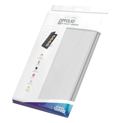 Ultimate Guard Zipfolio 320 16 -Pocket Xenoskin - White