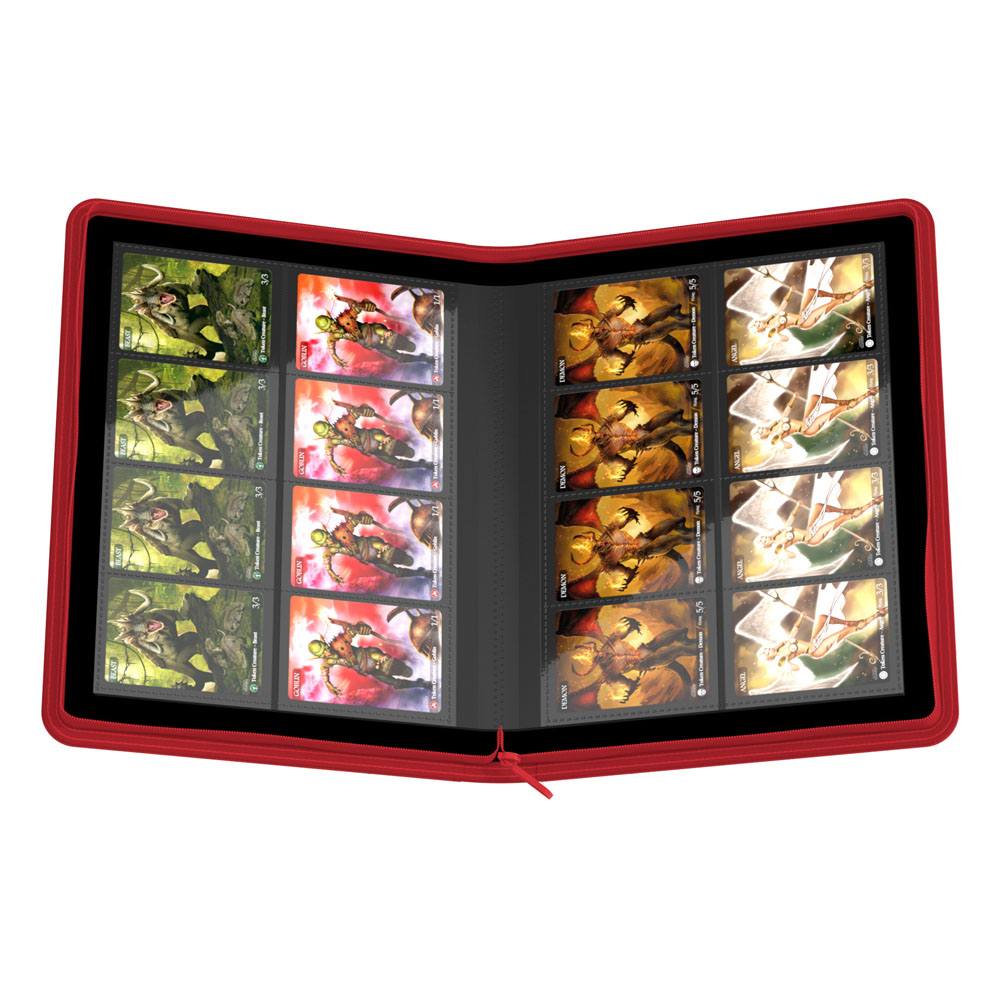 Ultimate Guard Zipfolio 320 16 -Pocket Xenoskin - Red