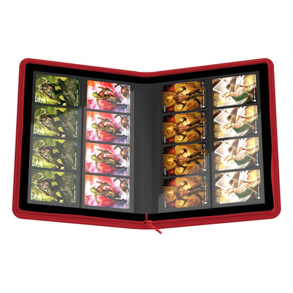 Ultimate Guard Zipfolio 320 16 -Pocket Xenoskin - Red