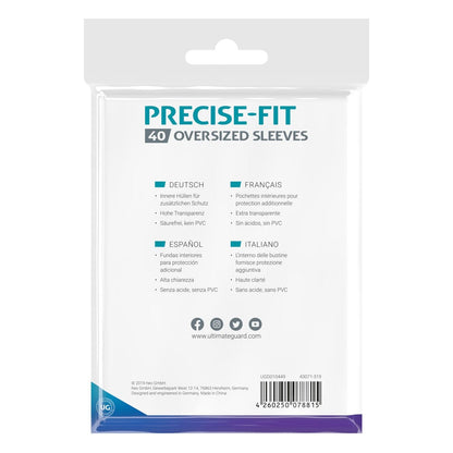 Ultimate Guard Precise-Fit oversized mouwen (40)