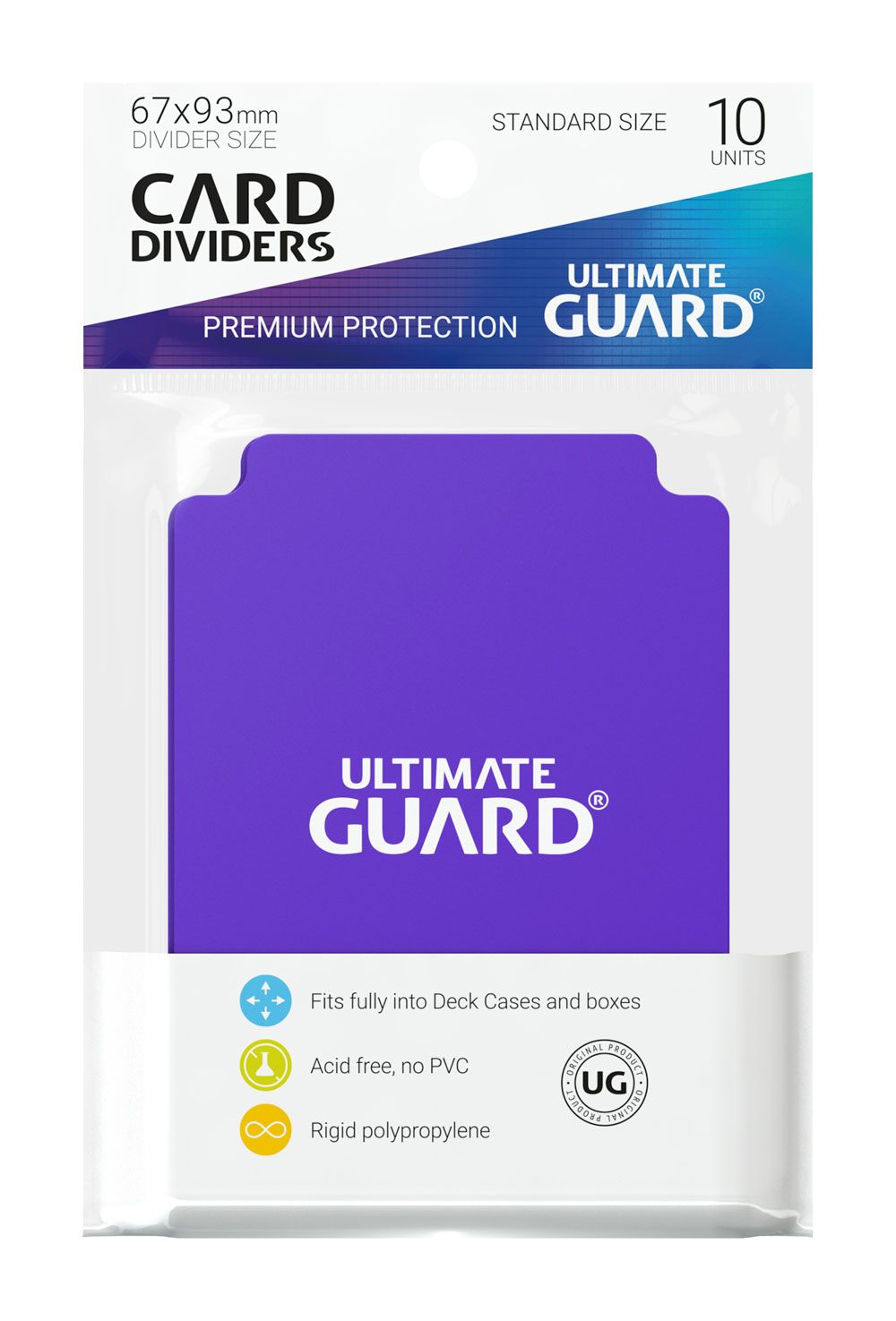 Ultimate Guard Card Dividers Standaardgrootte (10) - Paarse
