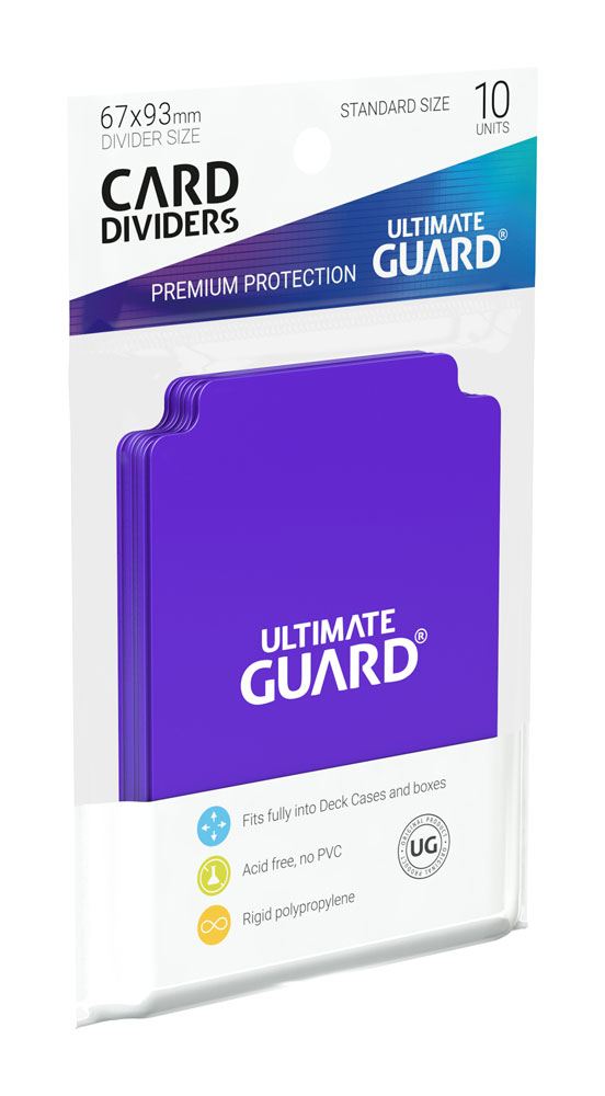 Ultimate Guard Card Dividers Standaardgrootte (10) - Paarse