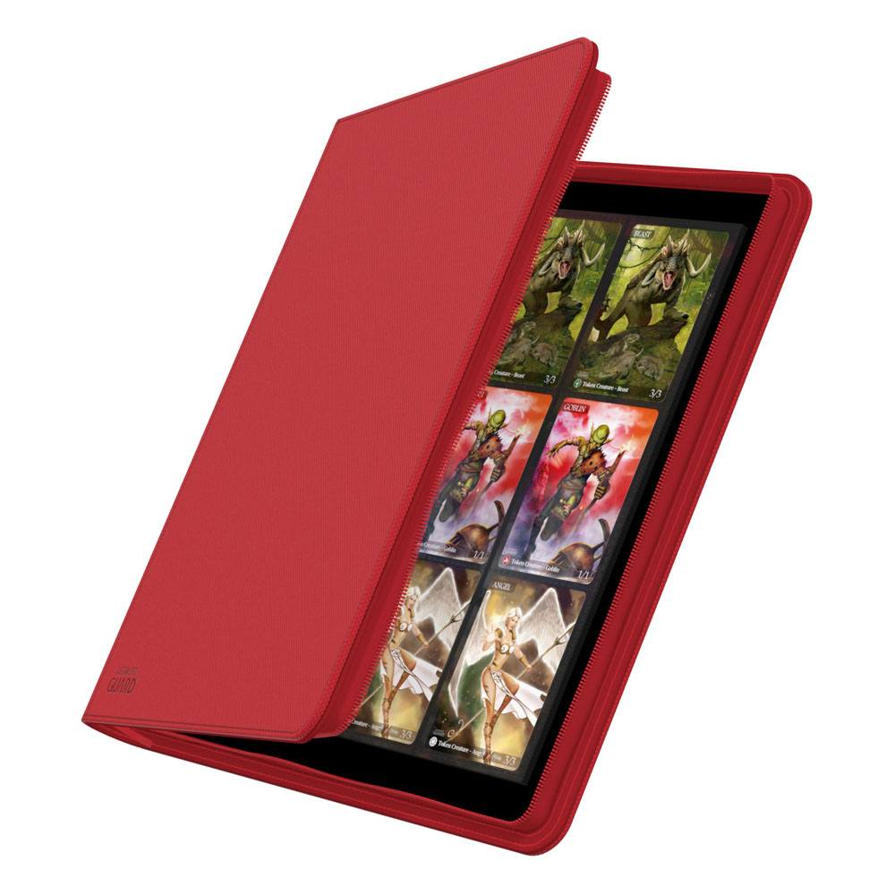Ultimate Guard Zipfolio 480 24 -Pocket Xenoskin - Red