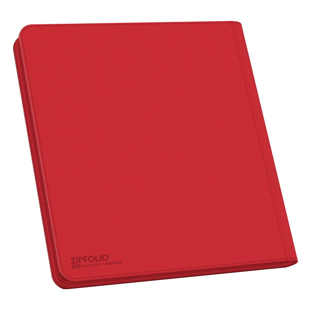 Ultimate Guard Zipfolio 480 24 -Pocket Xenoskin - Red