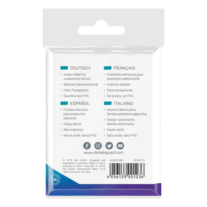 Ultimate Guard Precuse-Fit mouwen Japanse grootte (100)-Side-loading
