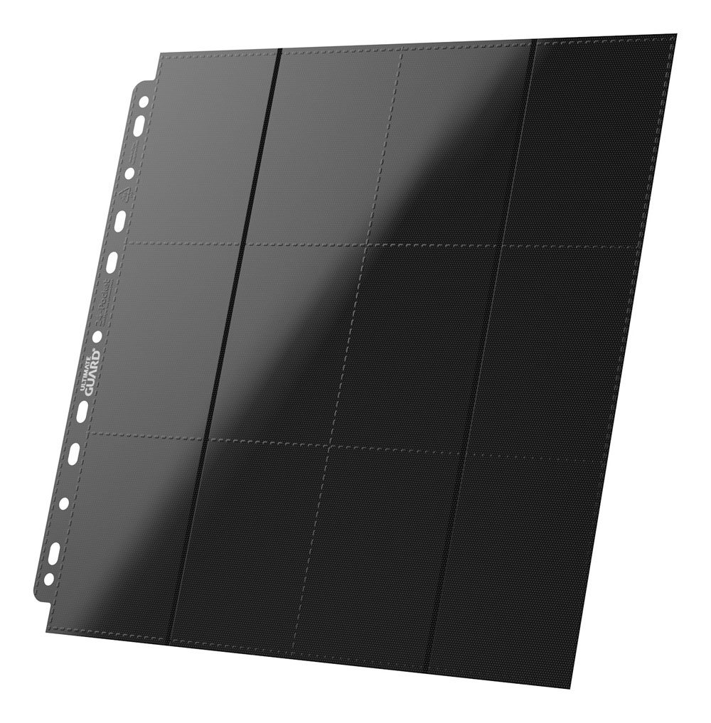 Ultimate Guard 24-Pocket Quadrow Pages Side-loading (10)-Zwart