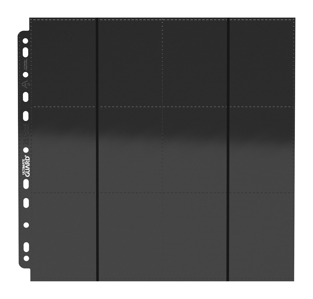 Ultimate Guard 24-Pocket Quadrow Pages Side-loading (10)-Zwart