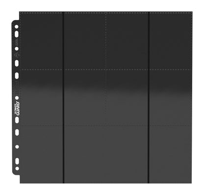 Ultimate Guard 24-Pocket Quadrow Pages Side-loading (10)-Zwart