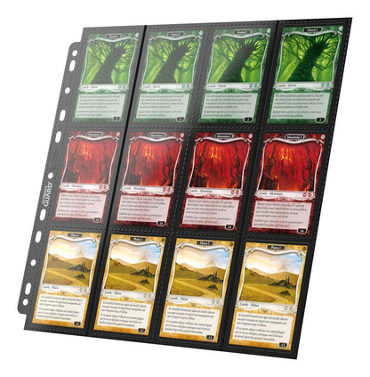 Ultimate Guard 24-Pocket Quadrow Pages Side-loading (10)-Zwart