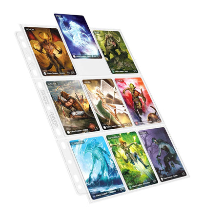 Ultimate Guard 9-Pocket Pages Top-loading (100)-transparant