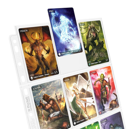 Ultimate Guard 9-Pocket Pages Top-loading (100)-transparant
