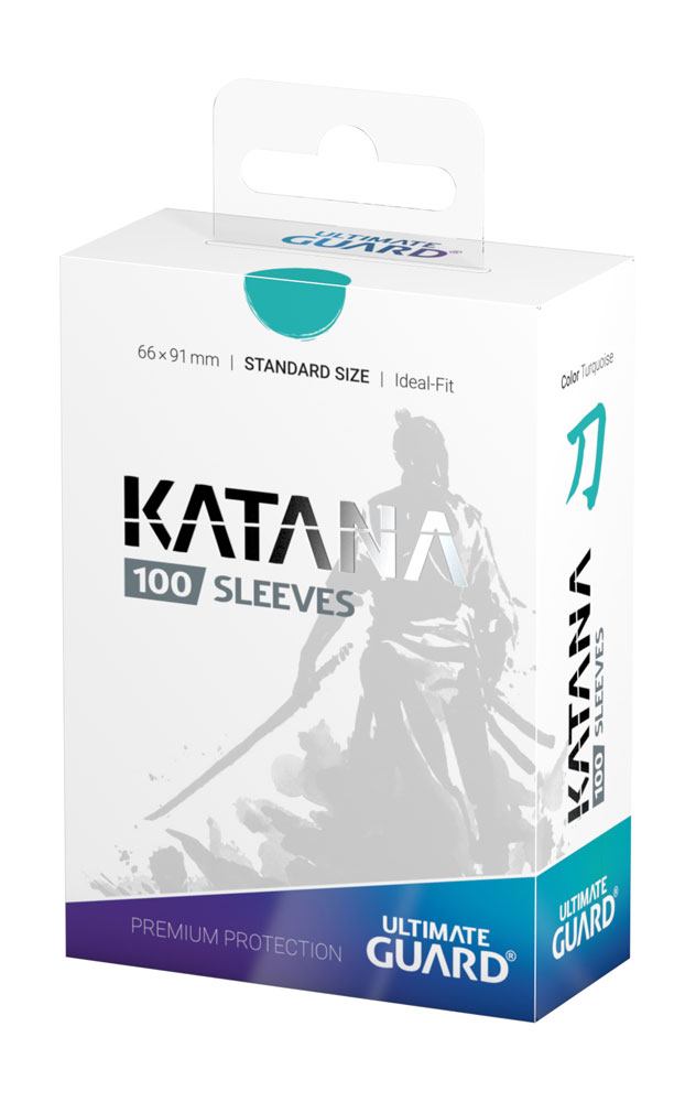 Ultimate Guard Katana Sleeves Standard Grootte (100) - Turquoise