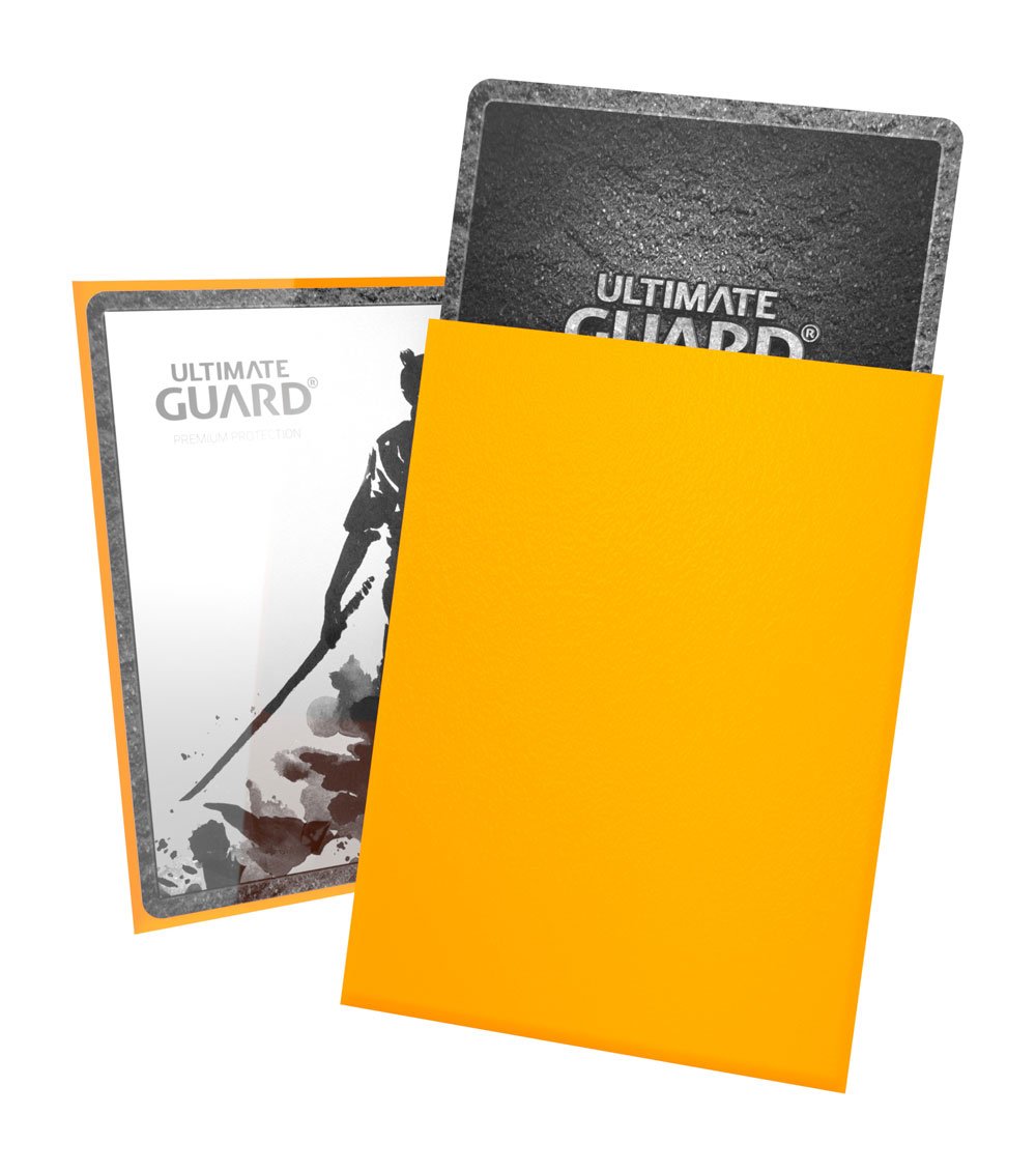 Ultimate Guard Katana Sleeves Standard Grootte (100) - Geel