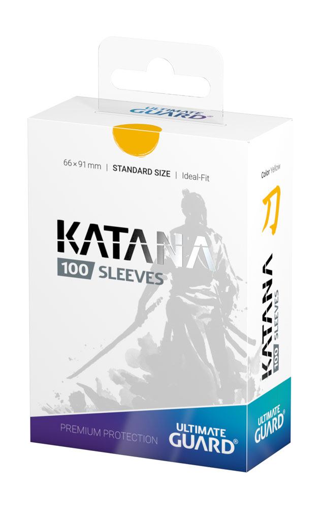 Ultimate Guard Katana Sleeves Standard Grootte (100) - Geel