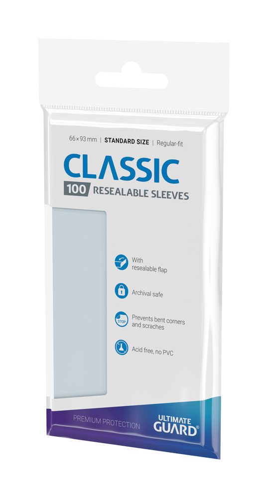 Ultimate Guard Classic Sheeves Standard Grootte (100) - Hersluitbaar