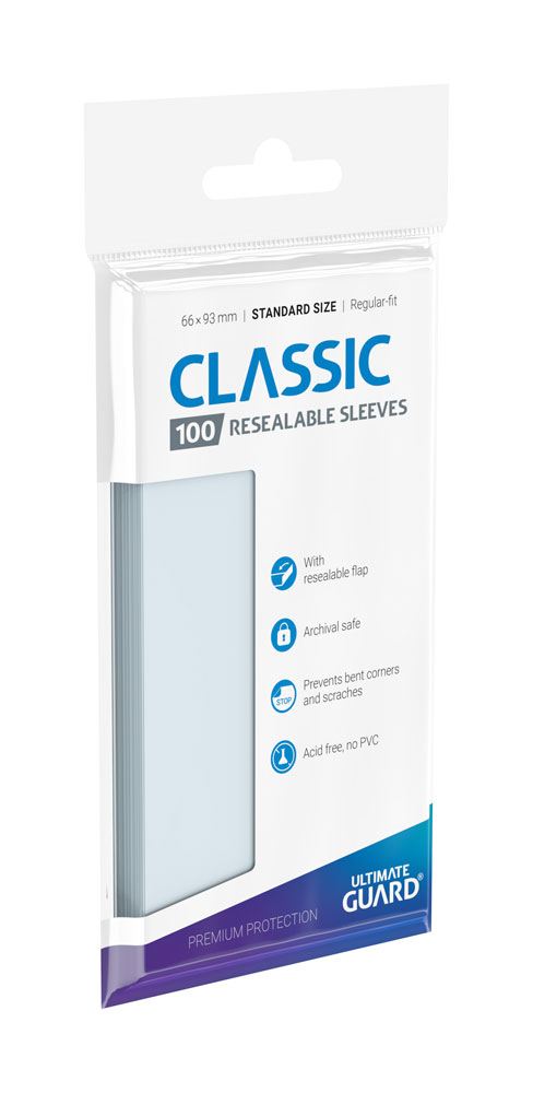 Ultimate Guard Classic Sheeves Standard Grootte (100) - Hersluitbaar