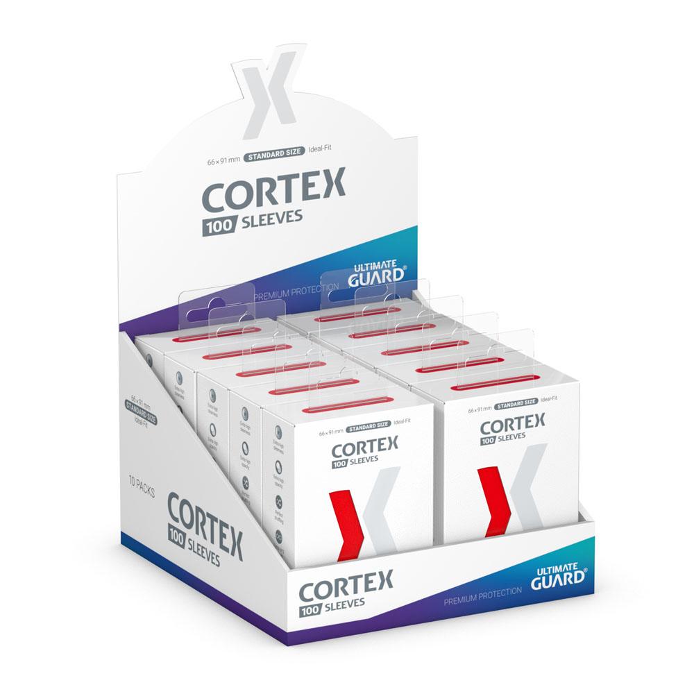 Ultimate Guard Cortex Sheeves Standard Grootte (100) - Rood