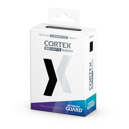 Ultimate Guard Cortex Mouwen Matte Standard Grootte (100) - Zwart