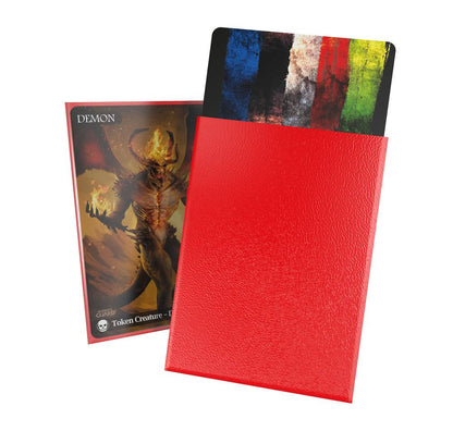 Ultimate Guard Cortex Sheeves Matte Standard Grootte (100) - Rood