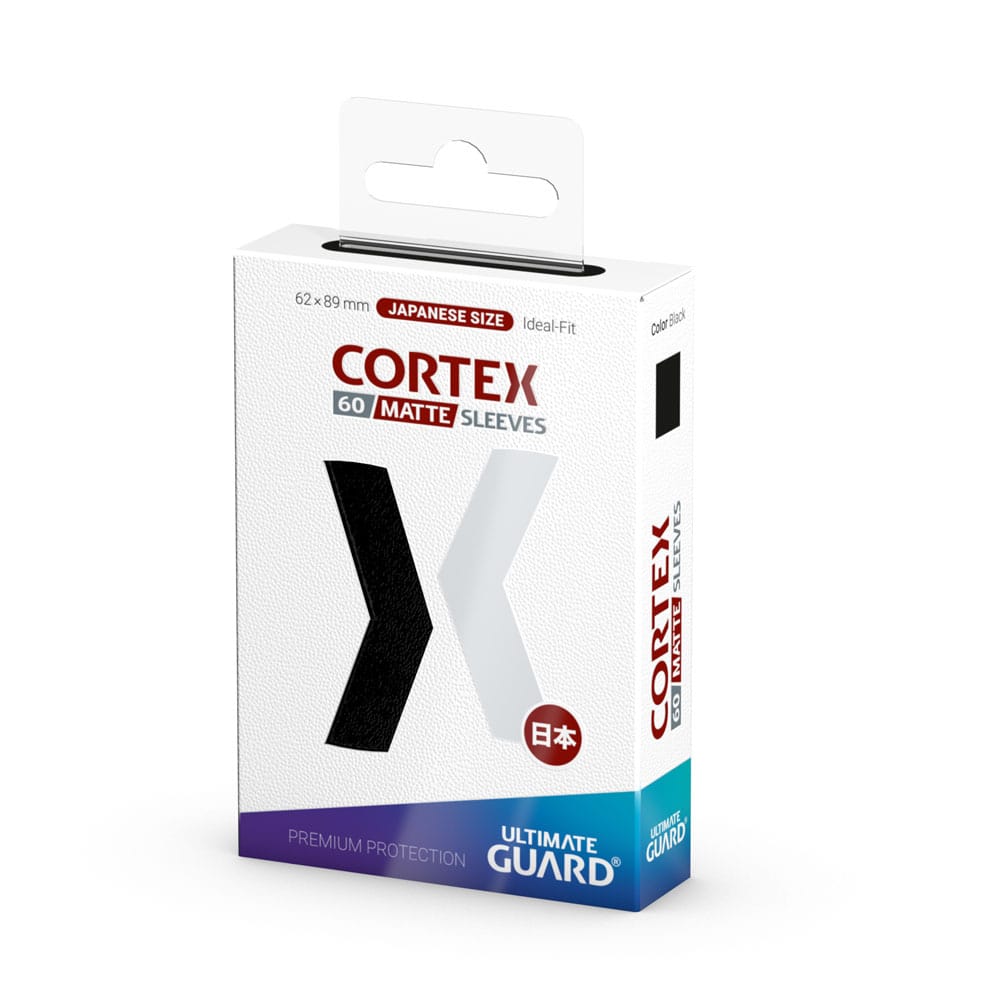 Ultimate Guard Cortex Mouwen Matte Japanse maat (60) - Zwart