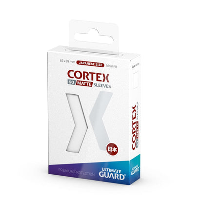 Ultimate Guard Cortex Mouwen Matte Japanse maat (60) - Wit